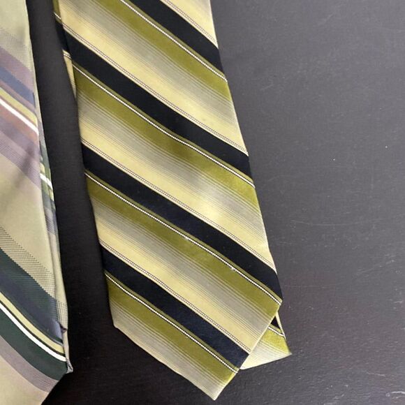 Lot of 3 Men's Neck Ties Madison, Joseph and Feiss, Arrow Silk MultiColor - Picture 2 of 9